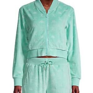 Kappa Logo Bomber Jacket Green M